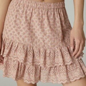 Lucky Brand size M floral pink mini skirt. New without Tags.